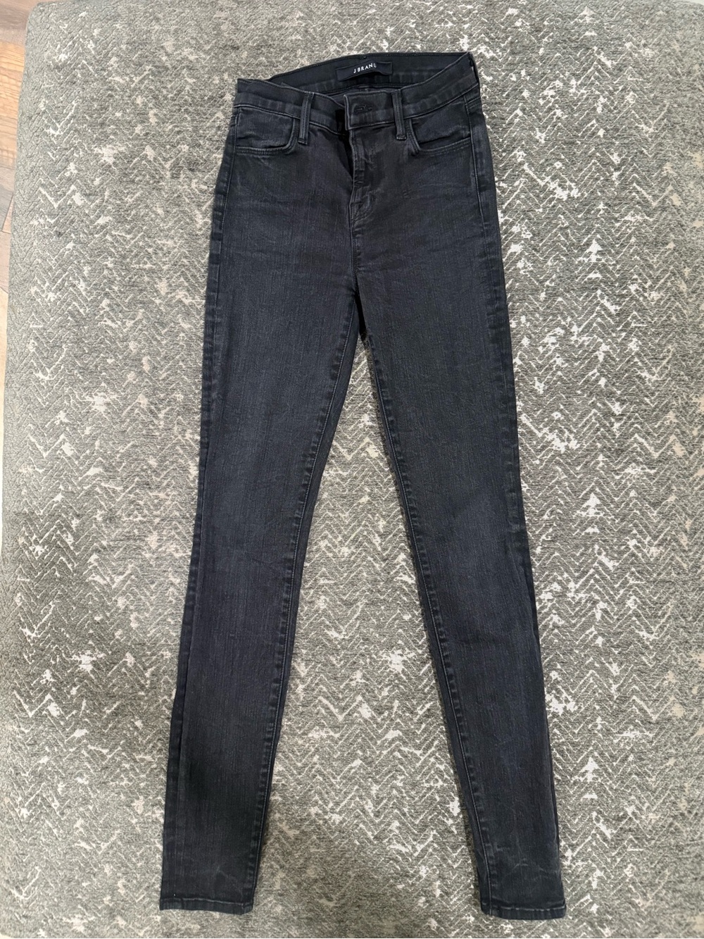 J Brand Black High Rise Skinny Jeans Size 25 Slim Fit